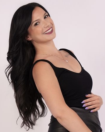 Katherine DiLaura, owner and hairstylist at KD Colour in Waltham, Massachusetts.